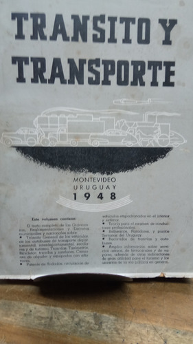 Tránsito Y Transporte Montevideo 1948