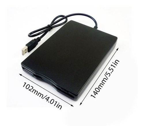 Imagen 8 de 8 de Unidad De Disquete Usb De 3,5 Pulgadas Portátil Externa
