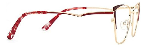 Zeelool Retro Cateye Gafas Lente Transparente Sin Receta Par