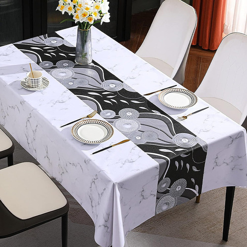 Mantel Impermeable Estampado 140x230 Anti Mancha1