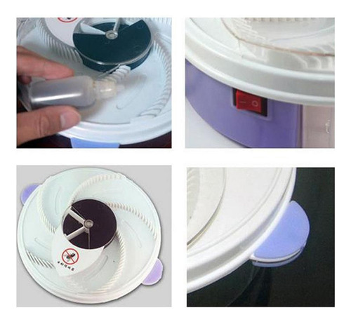 Q Usb Electrónica Catcher Moscas Jaula Para Mosquitos Y 9084
