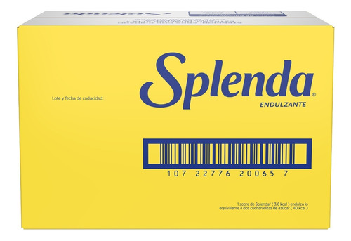 Splenda® Original 2000 Sobres De 1g