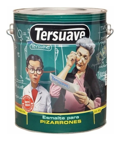 Esmalte Alba - Tersuave Para Pizarrón Mate Negro X 1 Lt