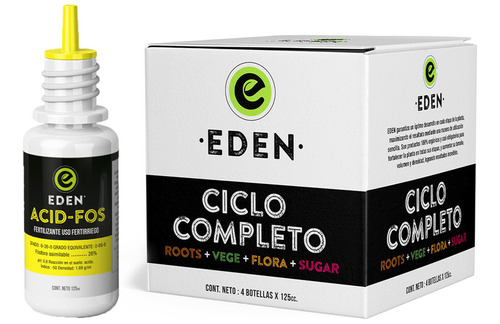 Eden Acid-fos Reductor Ph 125ml Eden Ciclo Completo 125ml