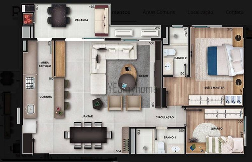 Apartamento À Venda, 85 M² Por R$ 631.599,00 - Cabral - Curitiba/pr - Ap2240
