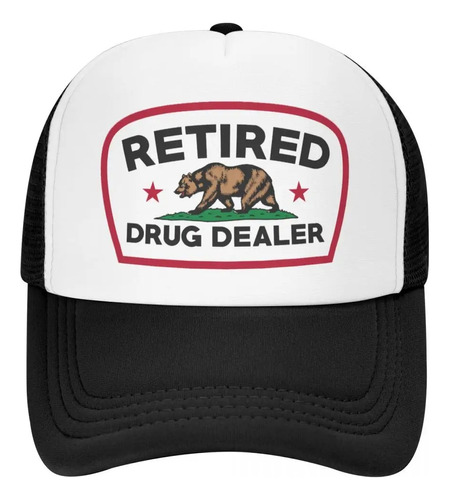 Gorra De Béisbol De Traficante De Drogas Retirado California