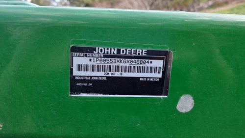 Imagen 9 de 9 de Cargadora Frontal John Deere 553