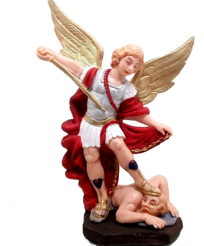 Imagen Religiosa - San Miguel Arcangel 18cm Pvc Irrompible