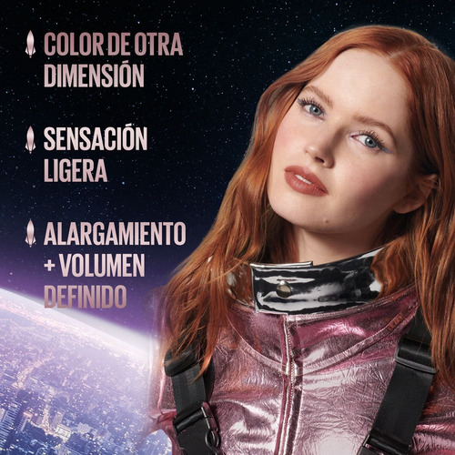 Máscara de pestañas Maybelline color violeta