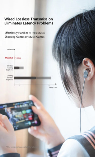 Audífonos In-ear Moondrop Quark2 Auriculares Con Mic Type-c