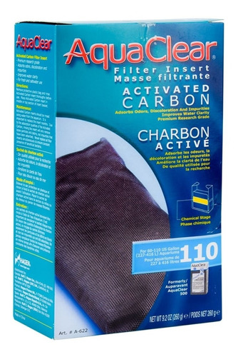 Respuesto De Material Filtrante Aquaclear Carbon 500