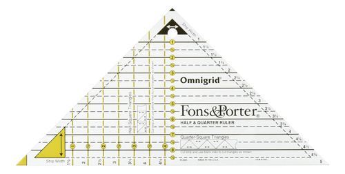 Fons & Porter R7843 - Regla Media Y Cuarto