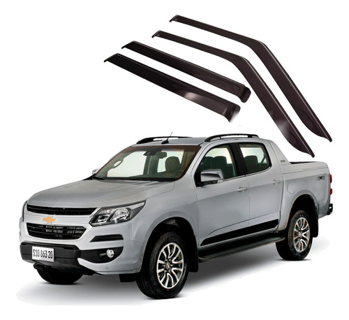 Deflector Chevrolet S10 2013 2019 Ventanilla X4 Oriyinall Ad