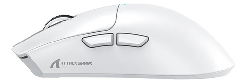 Mouse Gamer Sem Fio 2.4g Attack Shark 22000dpi Paw3311 X11 Cor Branco