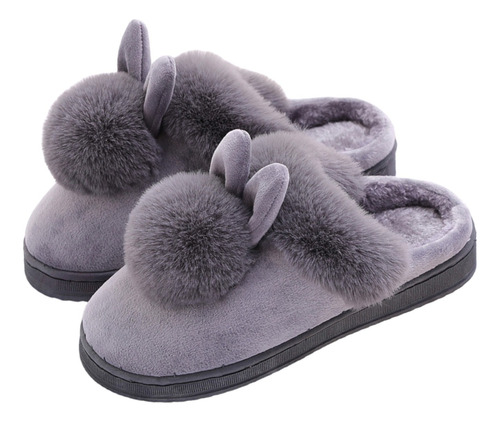 Pantuflas Babuchas Para Dama De Alta Calidad Diseño Conejo