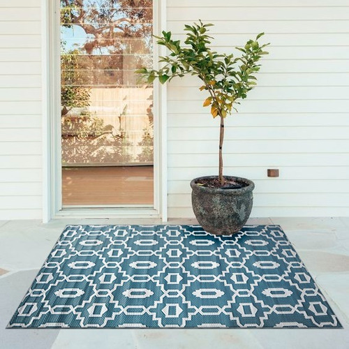 Imagen 2 de 5 de Alfombra In And Out 120x180 Sirve Para Exterior, Lavable