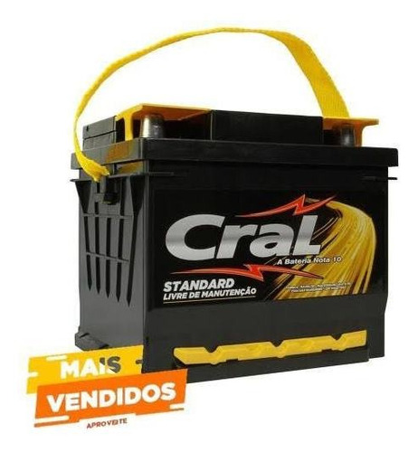 Bateria Cral 45 Ah, Entregamos Gratis Em Sjcampos