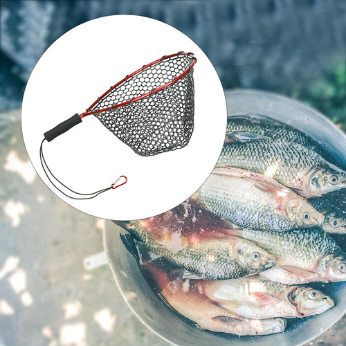 Red De Aterrizaje Sin Carpa Con Mosca Individual Plegable