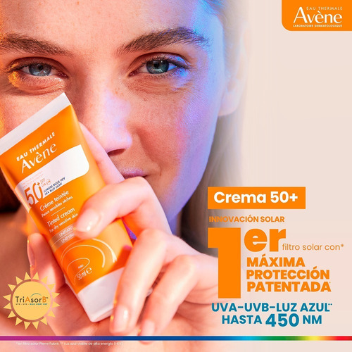 Protector Solar Crema Color Avene Ln S 