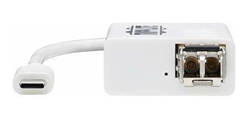 Adaptador Usb 3.1 Transceptor Fibra Gigabit Ethernet Smf