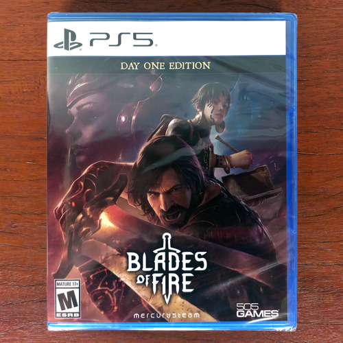 Blades Of Fire Ps5 Day One Edition Fisico Lacrado 399 Em 1x!