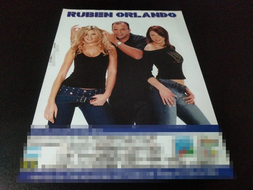 (pf758) Publicidad Ruben Orlando * Rocio Marengo