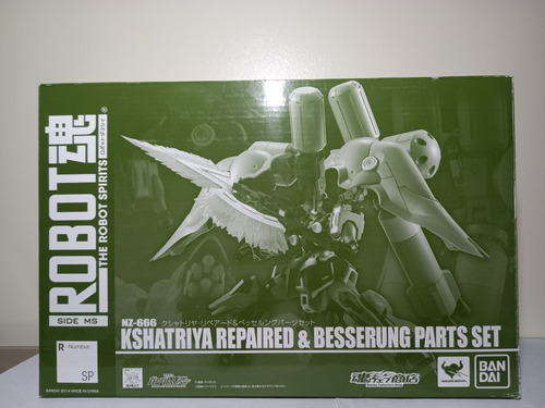 Robot Spirits Gundam Kshatriya Repaired & Besserung Set