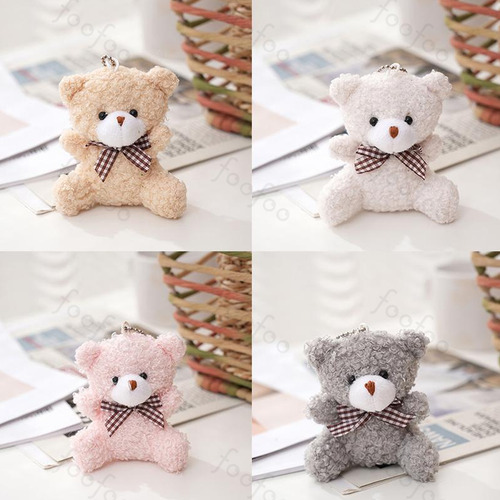 10 Pcs Peluches Mayoreo Osos De Peluche Suave Pelucheria Foofoo Blanco