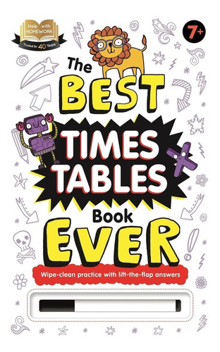 The Best Times Tables Book Ever, De Aa.vv. Editorial Base, Tapa Dura En Inglés
