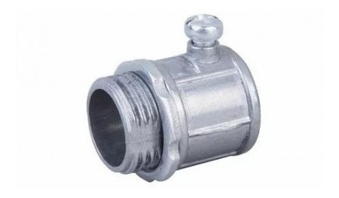 Conector Emt 1/2  Paquete De 5 Unidades