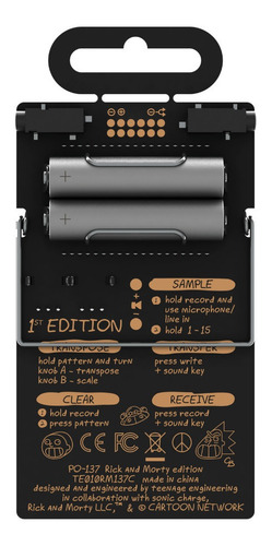 Imagen 2 de 4 de Po-137 Rick & Morty Pocket Operator - Teenage Engineering