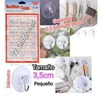 Comprar Ventosa Chupones Para Vidrio Ventana (12 Chupones) 3,5cm