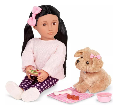 Boneca Our Generation 46cm- Jin & Charm - Eua