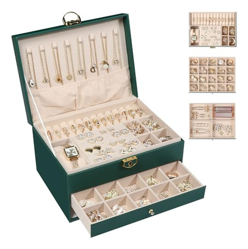 Organizador De Joyas Caja Para Mujeres, Organizador De Joyer