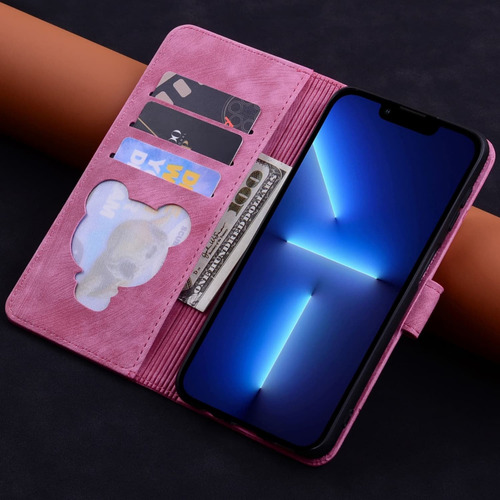 Funda De Piel Para Teléfono Samsung Galaxy S25 S24 S23 S22 S21, Pintura Al Óleo Con Forma De Gato, Floral, Folio, Tapa Magnética, Tarjetero