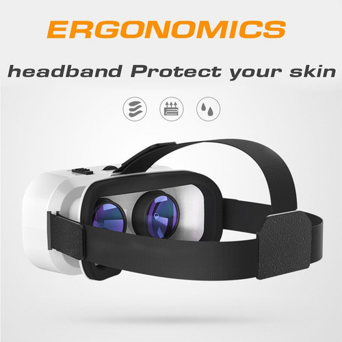 Imagen 7 de 12 de Gafas Vr Shinecon 3d, Gafas De Realidad Virtual Hd