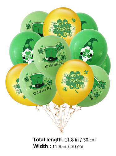 Decorações De Balão Com Decoração Verde, 30 Unidades