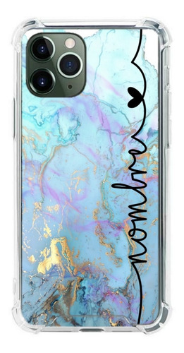 Funda Para iPhone Y Sam Personalizada Con Nombre Antigolpes