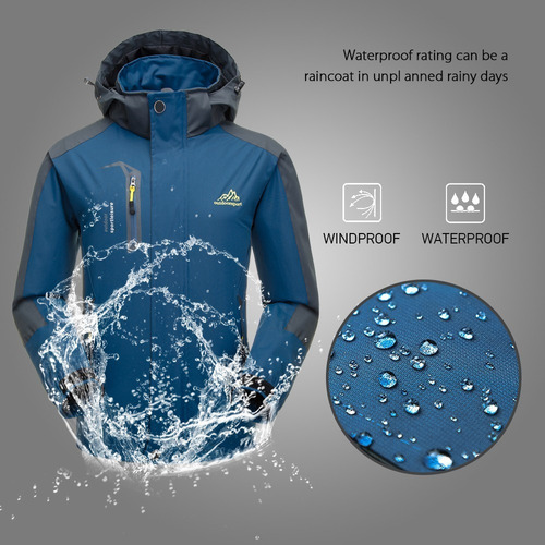 Chamarra Impermeable A Prueba De Viento Impermeable