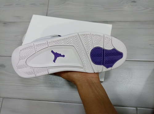 Tenis Jordan 4 Metallic Purple 26 Mx (Usado)