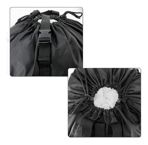 Mochila Para La Colada Con Bolsillo Frontal, Bolsa Para