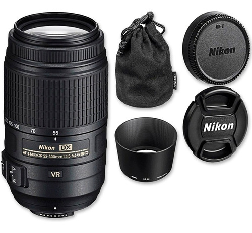 Nikon Lente Teleobjetivo 55-300 Vr Cámara Profesional Reflex