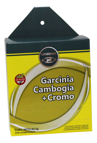 Garcinia Cambogia + Cromo Lafarmen X 150 Comprimidos