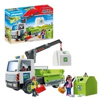 Comprar Bloques para armar Playmobil City Action 71431 62 piezas Camión De Residuos Y Contenedor 3+