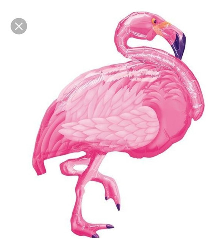 Imagen 1 de 1 de Globos De Flamingo, Globos Flamingo Fiesta Decoración