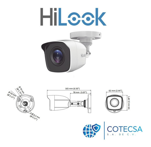 Imagen 4 de 8 de Kit Video Vigilancia 4 Cámaras 1080p / 2mp Hilook 500gb