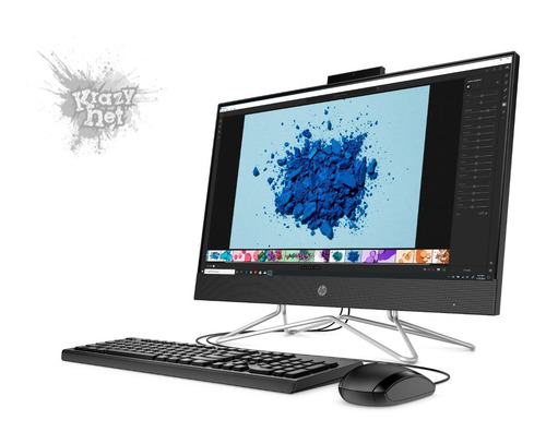 Imagen 2 de 4 de Todo En Uno Aio Hp 22 Intel Celeron J4025 Ssd 250gb 8gb Fhd