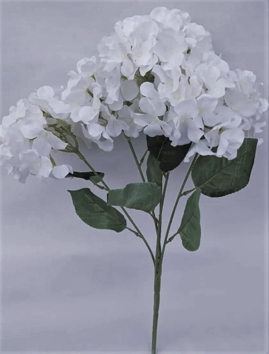 Buquê Hortencia Hortensia Branca Artificial C 5 Cachos Flor | Parcelamento  sem juros