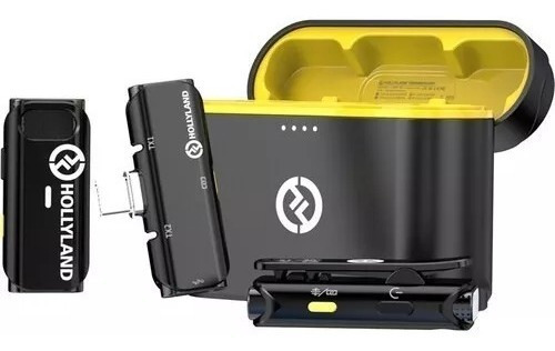 Micrófono Inalámbrico Hollyland Lark C1 Duo Para Teléfono Celular Android