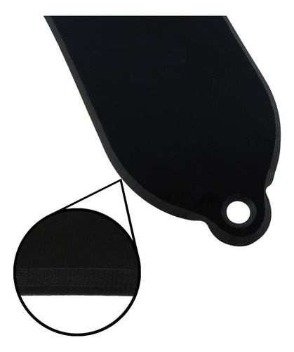 Capa De Tensor Les Paul Sg Es335 Preto 1 Ply 3 Parafusos